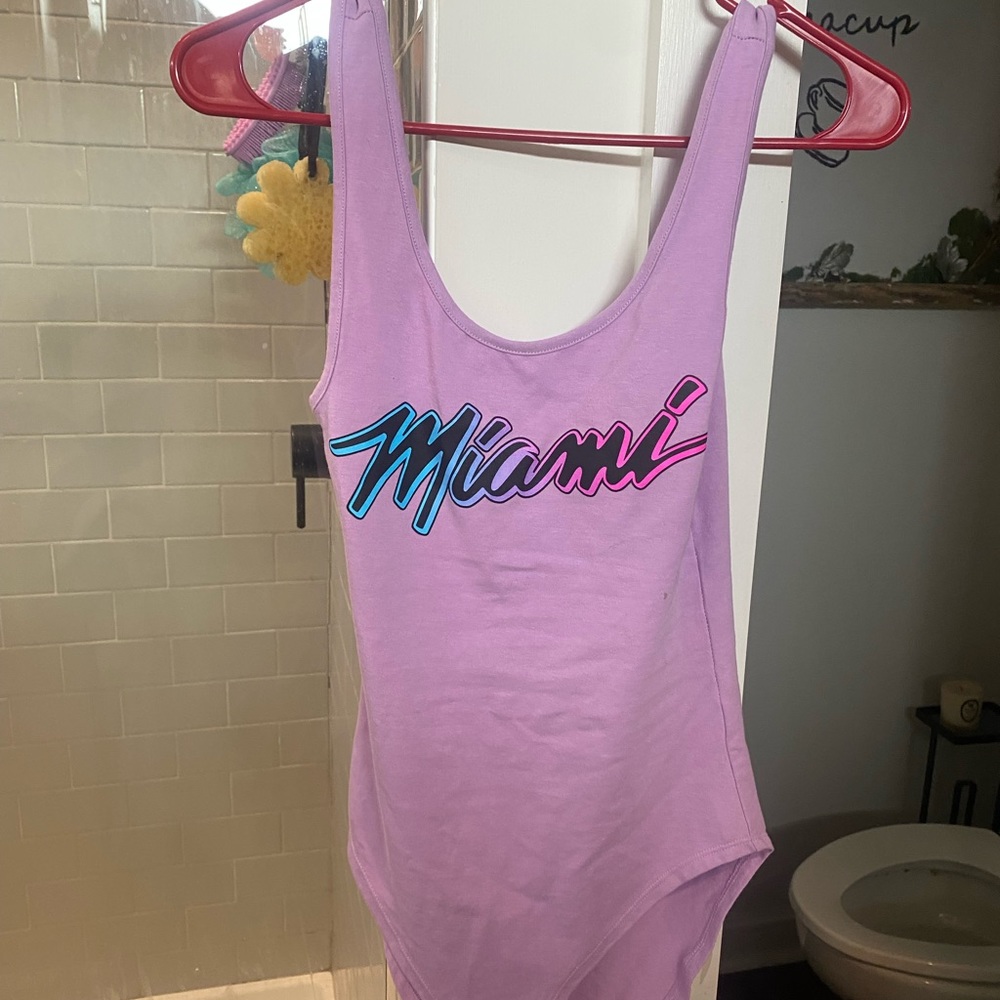 Miami heat Miami vice bodysuit